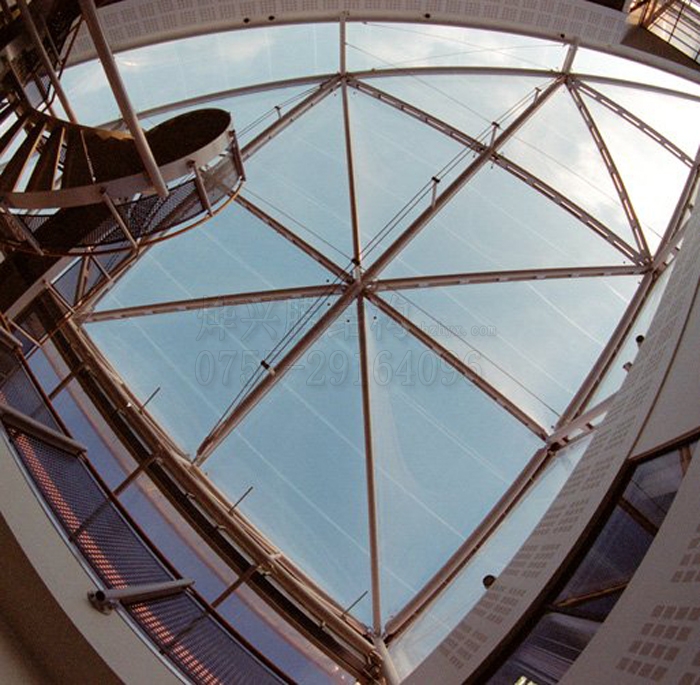 【ETFE膜结构屋面施工】ETFE膜结构透明屋顶设计