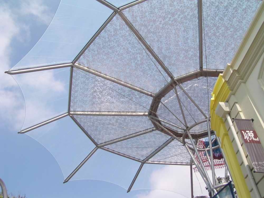 ETFE膜结构走廊雨棚